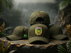 Boné Guerra na Selva