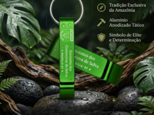 Chaveiro Abridor Tático Alumínio