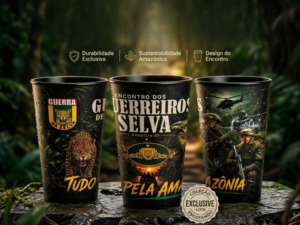 Copo Encontro dos Guerreiros de Selva (Coleção Exclusiva)